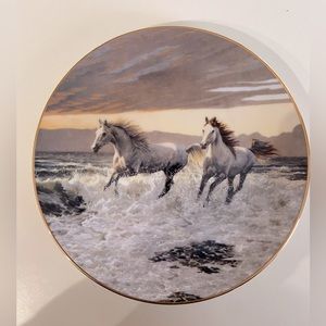 Horse plate Bradford Exchange Limited Edition